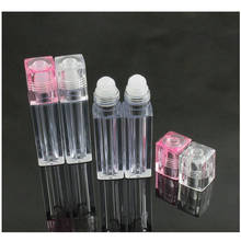 3 Pieces 6.5ml Square Lip Gloss Oil Roll On Bottle Portable Empty Refillable Makeup Container Tube Vials Beauty Tool DIY Sample 2024 - buy cheap