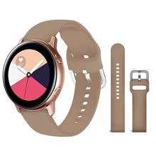 Strap for Samsung Galaxy Watch 46mm Active 2 gear s3 ремешок 22mm 20mm band Silicone Wrist Strap for amazfit gtr 42mm watchbands 2024 - купить недорого