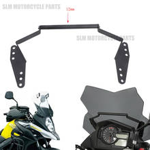 Fit For SUZUKI V-Strom 650 V-Strom 650XT 2017-2019 Motorcycle Accessories Stand Holder Phone Mobile Phone GPS Plate Bracket 2024 - buy cheap