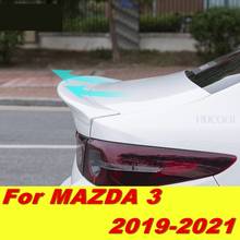 Для Mazda3 Mazda 3 2019 2020 2021 авто заднее крыло модификация фиксированное крыло ветра украшение автомобильные аксессуары 2024 - купить недорого