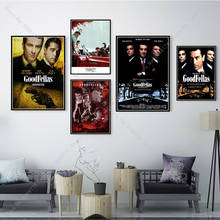 NT571 Gangsters Godfather Robert Goodfellas Classic Movie Poster Prints Wall Art Canvas Painting Picture Living Home Room Decor 2024 - buy cheap