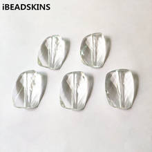 New arrival! 38x26mm 88pcs Clear acrylic Twist rectangle shape beads for Necklace,Earrings parts,hand Made Jewelry DIY 2024 - buy cheap