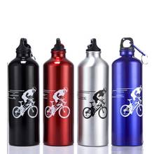 Botella de agua de aleación de aluminio para ciclismo al aire libre, jarra de bebida deportiva de 2021 ML, tamaño portátil y duradero, para acampada y bicicleta, novedad de 700 2024 - compra barato