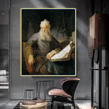 Rembrandt-lienzo de pintura al óleo del apósito Paul Citon, obra de arte, póster, imagen, decoración de pared moderna para el hogar y la sala de estar 2024 - compra barato