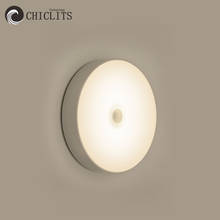 LED New Arrival Motion Sensor Night Lamp Warm/White Night Lights For Home for Children's Bedroom Night Light Kitchen Cabinet 2024 - buy cheap