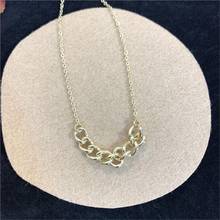 1 PC Stainless Steel Cable Chain Necklace Silver Color Gold Color Link Chains For Women Men Jewelry Concise Daily Accessories 2024 - buy cheap