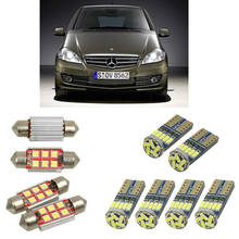 Interior led Car lights For mercedes a class w169 hatchback bulbs for cars License Plate Light 12pc 2024 - buy cheap