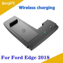 Cargador inalámbrico rápido para Ford Edge 2018, almohadilla de carga rápida QI, soporte oculto para salpicadero de coche, 10W 2024 - compra barato