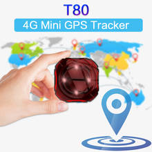 Мини T80 4G LTE 4 в 1 GPS трекер для велосипеда/домашних животных/детей/пожилых и транспортных средств с 4 съемными комплектами добавить 900mAh аккумуляторная батарея 2024 - купить недорого