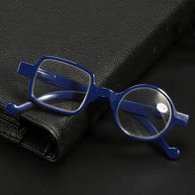 Óculos de leitura de óculos de leitura de resina de armação irregular 2024 - compre barato