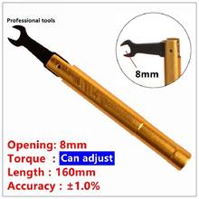 1--3N.m 8lb 8MM Mxita SMA torque wrench RF connector opening electrommunication spanner Coax Adapter convertor Straight goldpl 2024 - buy cheap