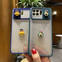 Cartoon Phone Case For OPPO F17 Pro A93 Camera Lens Protect Case For OPPO Reno 5 Pro Reno 4 Lite 4F Half Clear Matte Back Cover 2024 - buy cheap