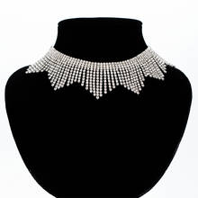 Yfjewe colar cortinas elegante clavícula casamento colares gargantilha colar n355 2024 - compre barato