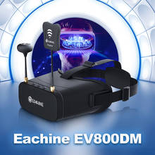 Eachine EV800DM Varifocal 5.8G 40CH Diversity FPV Goggles with HD DVR 3 Inch 900*600 Video Headset Build in 2000mAh Battery 2024 - buy cheap