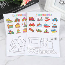 12 Pages Coloring Book Kindergarten Coloring Paintings And Children's Graffiti Baby Painting Picture Book Coloring Book 2024 - buy cheap