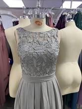 Barely Pink chiffon lace short bridesmaid dress 2022 small collar different nice luckgirls mocini tailor-Broken code on sale 2024 - buy cheap