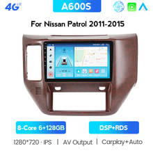Radio Multimedia con GPS para coche, reproductor con Android, Dvd, estéreo, IPS, Carplay, BT, para Nissan Patrol Safari Y61 2019 2024 - compra barato