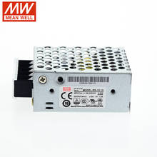 MEAN WELL RS-15-15 15W 15V fuente de alimentación de conmutación 110 V/220 V CA a 15V CC unidad de potencia 1A 5G tamaño compacto de viberación 2024 - compra barato