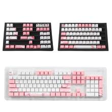 OEM PBT Cherry Blossom Keycap Mechanical Keyboard Keycaps Dye-Sublimation Keycap  2024 - buy cheap