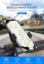 Держатель для телефона на велосипед, подставка для мобильного телефона, крепление на руль велосипеда, скутера, мотоцикла, GPS-навигатора 2024 - купить недорого
