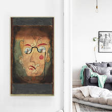 Картина на холсте с изображением пола Кли «komishe Alte», картина маслом, постер, картина, Настенный декор, украшение для дома, гостиной 2024 - купить недорого