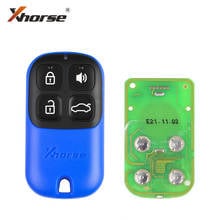 XHORSE XKXH01EN Universal Remote Key 4 Buttons for VVDI Key Tool English Version 10pcs/lot 2024 - buy cheap
