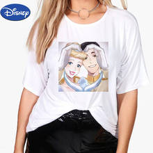 Disney Cinderella Gus Gus T Shirt Tee Woman T-Shirt Cute Cartoon Short Sleeve Ropa Tumblr Mujer 2021 Summer Top Wholesale Tshirt 2024 - buy cheap