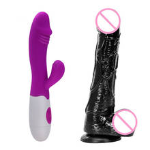 Dildo realista, produtos sexuais, ponto g, brinquedos sexuais para mulheres, à prova d'água, vagina, massageador de clitóris, brinquedos adultos, sex shop 2024 - compre barato