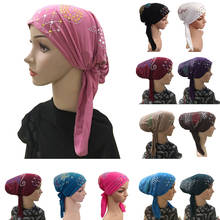 Ramadan Muslim Women Hijab Cancer Hat Chemo Inner Cap Hair Loss Head Scarf Turban Wrap Headwear Islamic Beanie Amira Middle East 2024 - buy cheap