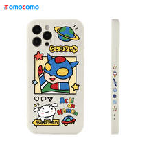 Moda anime dos desenhos animados silicone líquido à prova de choque caso do telefone para o iphone 11 12 13pro max mini xr xs 7 8 plus macio capa protetora 2024 - compre barato