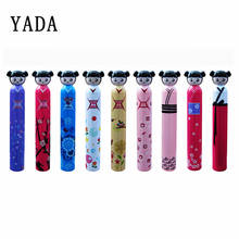 Yada guarda-chuva de desenho japonês feminino, mini guarda-chuva dobrável com garrafa de vinho pais852 2024 - compre barato