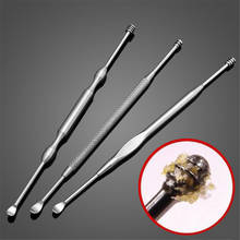 NEW 1pcs Stainless Steel Ear Pick Wax Curette Remover Cleaner EarPick Care Tool Parttern Randomly 2024 - buy cheap