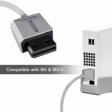 1,8 м AV кабель для консолей WII Mini WII/WII U видео RCA Аудио ТВ кабель стерео шнур X2M6 2024 - купить недорого