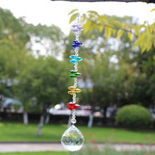 Colgante de cristal hecho a mano para ventana de coche, colgante de prisma, candelabro, ornamento, regalos, 1 ud. 2024 - compra barato