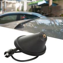 Base de antena de teto de carro em plástico preto para jetta golf passat, peças de reposição para automóveis 2024 - compre barato