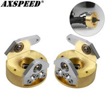 AXSPEED Internal Beadlock Wheel Brass Counterweight 206g Balance Weight Tire Portal Drive Housing for 1/10 Axial Wraith 90018 2024 - buy cheap