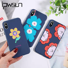 iPWSOO Funny Flower Phone Case For iPhone 11 Pro Max X XS XR Xs Max 6 6s 7 8 Plus Ultra Thin Soft TPU Silicone Cute Back Cover 2024 - buy cheap