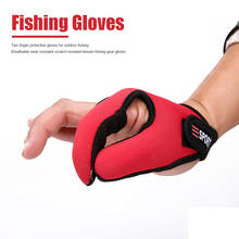 Fishing Gloves Protector Two Finger Anti-cut Anti Slip Fishing Tackle Gloves Breathable Fishing Glove Fish Equipment 2024 - buy cheap
