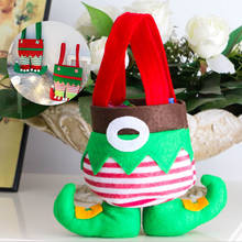 1Pcs Christmas Decoration Holiday Party Gift Bag Old Man Snowman Elf Candy Bag Christmas Socks Decoration for Home santa sacks 2024 - buy cheap