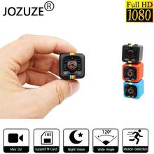 Jozuze-mini câmera sq11 hd 1080p, visão noturna, filmadora, detecção de movimento, microcâmera dvr, esporte, vídeo dv, câmera ultra pequena sq11 2024 - compre barato