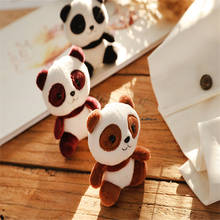 New Panda 4CM - 10CM Plush Toy - Key Chain Stuffed Cotton Accessories Mini Gift Doll 2024 - buy cheap