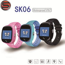 SK06 Anti Lost Children Watch GPS Tracker SOS Smart Monitoring Positioning Phone IP67 waterproof HW8 Kids GPS Watch PK Q528 Q90 2024 - buy cheap