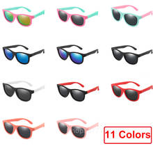 Gafas de sol polarizadas TR90 para niños y niñas, lentes de sol de seguridad a la moda, con estuche para coche, UV400, 2020 2024 - compra barato