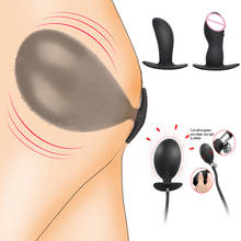 Tapón Anal inflable Separable para mujer y hombre, consolador Anal para masaje de próstata, dilatador Anal, Juguetes sexuales expandibles 2024 - compra barato