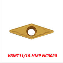 Original VBMT VBMT110304-HMP NC3020 VBMT160404 VBMT160408 Carbide Insert Blades 100% Korea Imports Used For Steel Processing 2024 - buy cheap