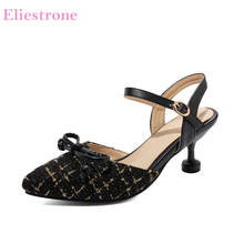  Summer Brand New Black Beige Women Casual Sandals Fashion High Heel Lady Slingback Shoes Plus Big Small Size 32 12 43 45 48 2024 - buy cheap