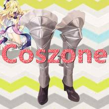 Date A Live Hoshimiya Mukuro Cosplay Shoes Boots Halloween Carnival Cosplay Costume Accessories 2024 - buy cheap