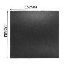 1pc Black Square Mayitr Rubber Sheet Chemical Resistance High Temperature Smooth Finish Rubber Plate 152*152*3mm for Power Plant 2024 - buy cheap