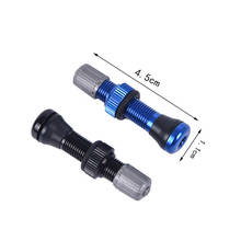 1pc 45mm MTB Bicycle Schrader Tubeless Valve for Mountain Bike Valve Rim Wheel Tubeless Tire Tyre Valve Bicycle Accessories 2024 - buy cheap