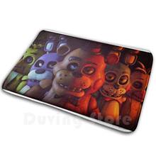 Five Nights At Freddy'S Mat Rug Carpet Anti-Slip Floor Mats Bedroom Fnaf Freddy Fazbear Bonnie Chica Foxy Animatronic Video 2024 - buy cheap